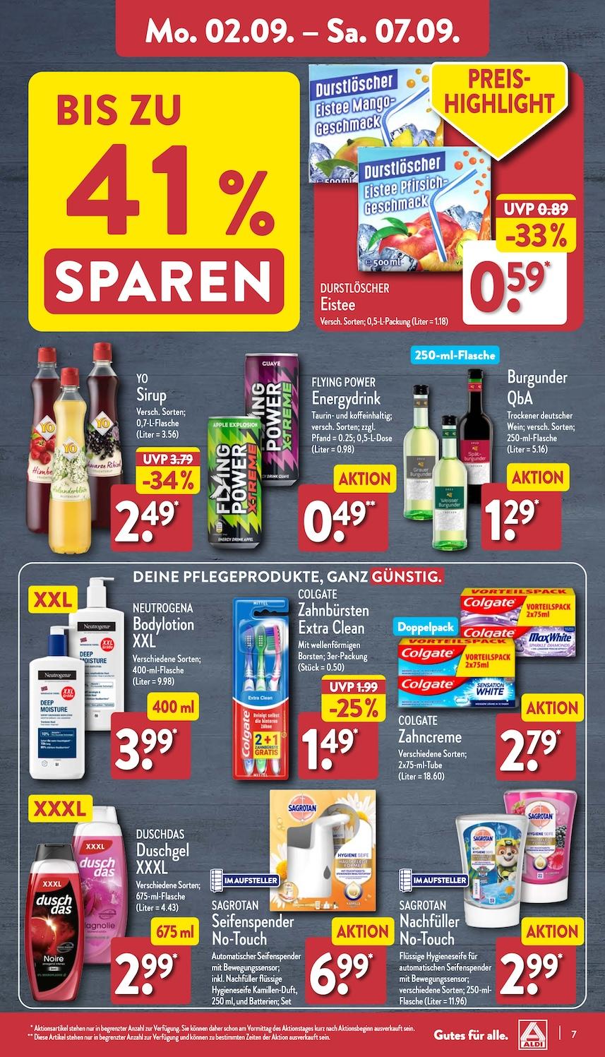 Aldi Aldi Nord Prospekt ab Montag Seite 7
