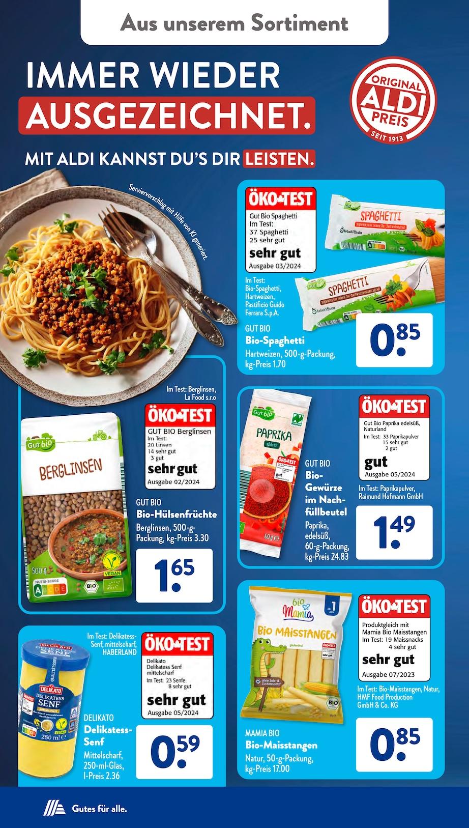 Aldi Aldi Süd Prospekt ab Montag Seite 28