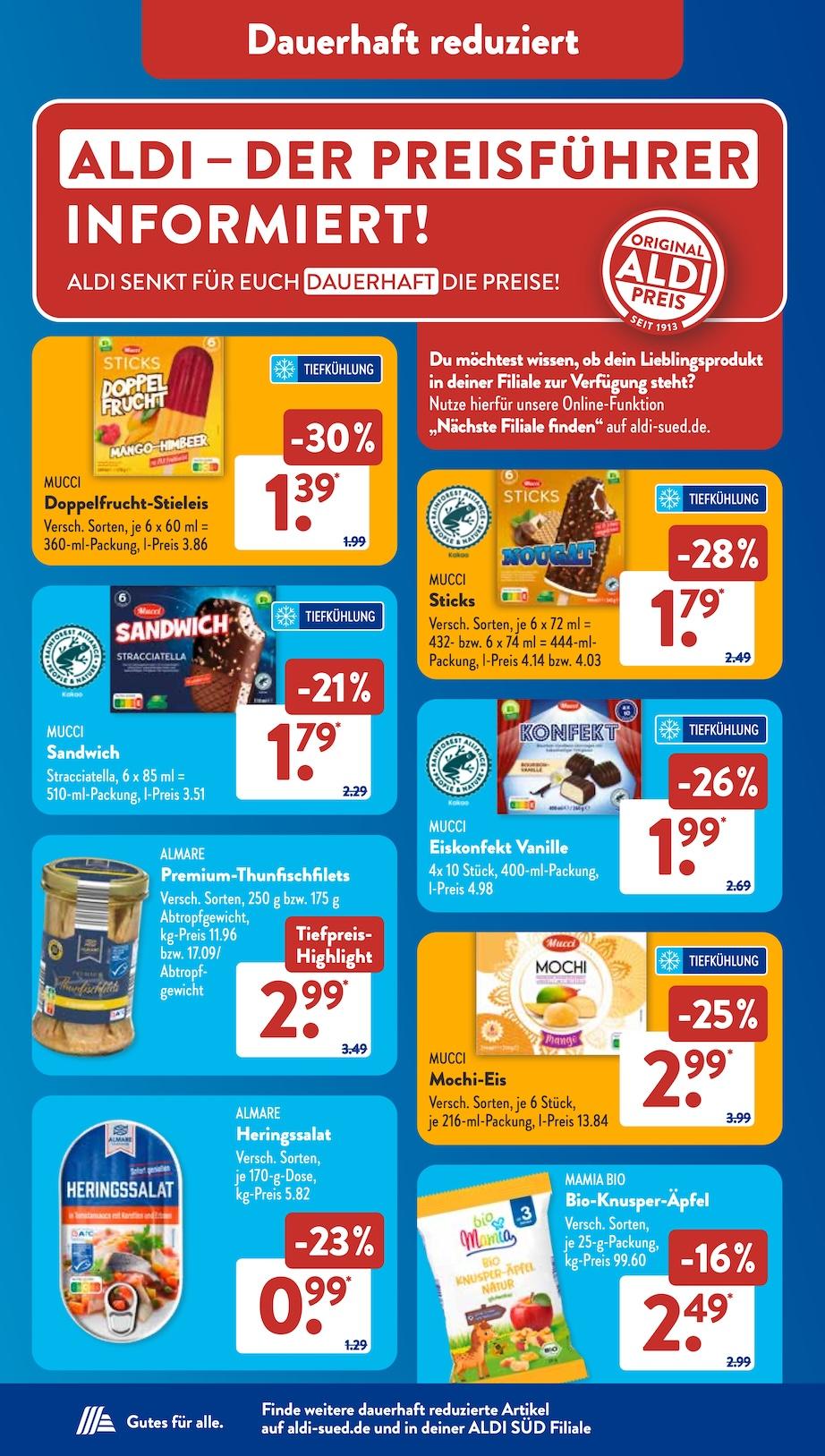 Aldi Aldi Süd Prospekt ab Montag Seite 30