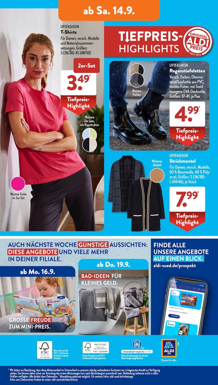 Aldi Aldi Süd Prospekt ab Montag Seite 34