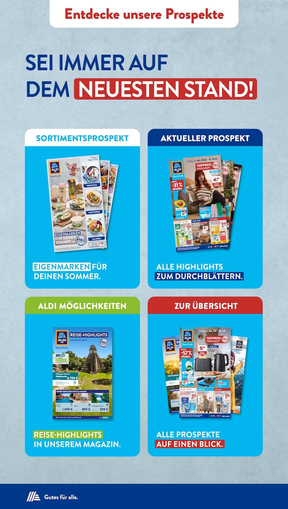 Aldi Aldi Süd Prospekt ab Montag Seite 41