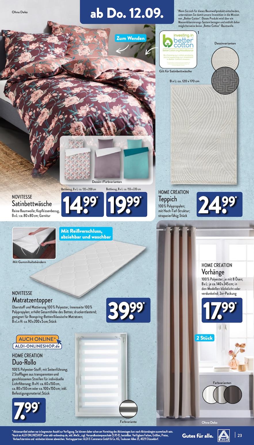 Aldi Aldi Nord Prospekt ab Montag Seite 23