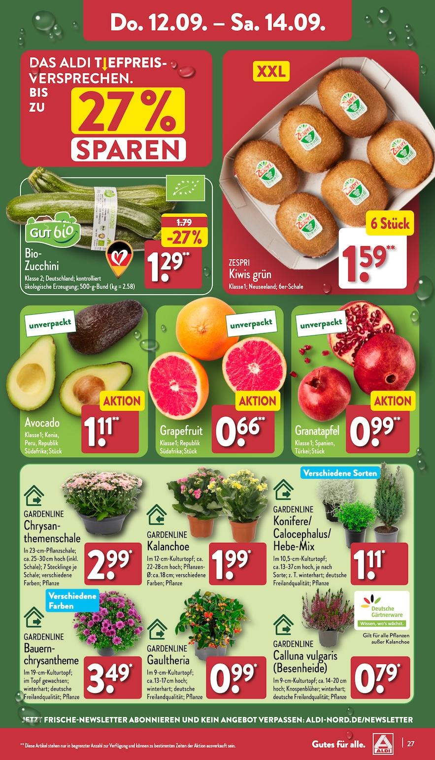 Aldi Aldi Nord Prospekt ab Montag Seite 27