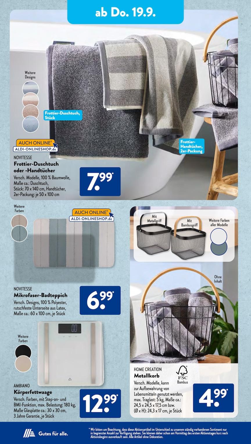 Aldi Aldi Süd Prospekt ab Montag Seite 11