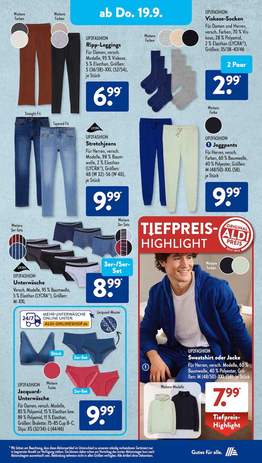 Aldi Aldi Süd Prospekt ab Montag Seite 14