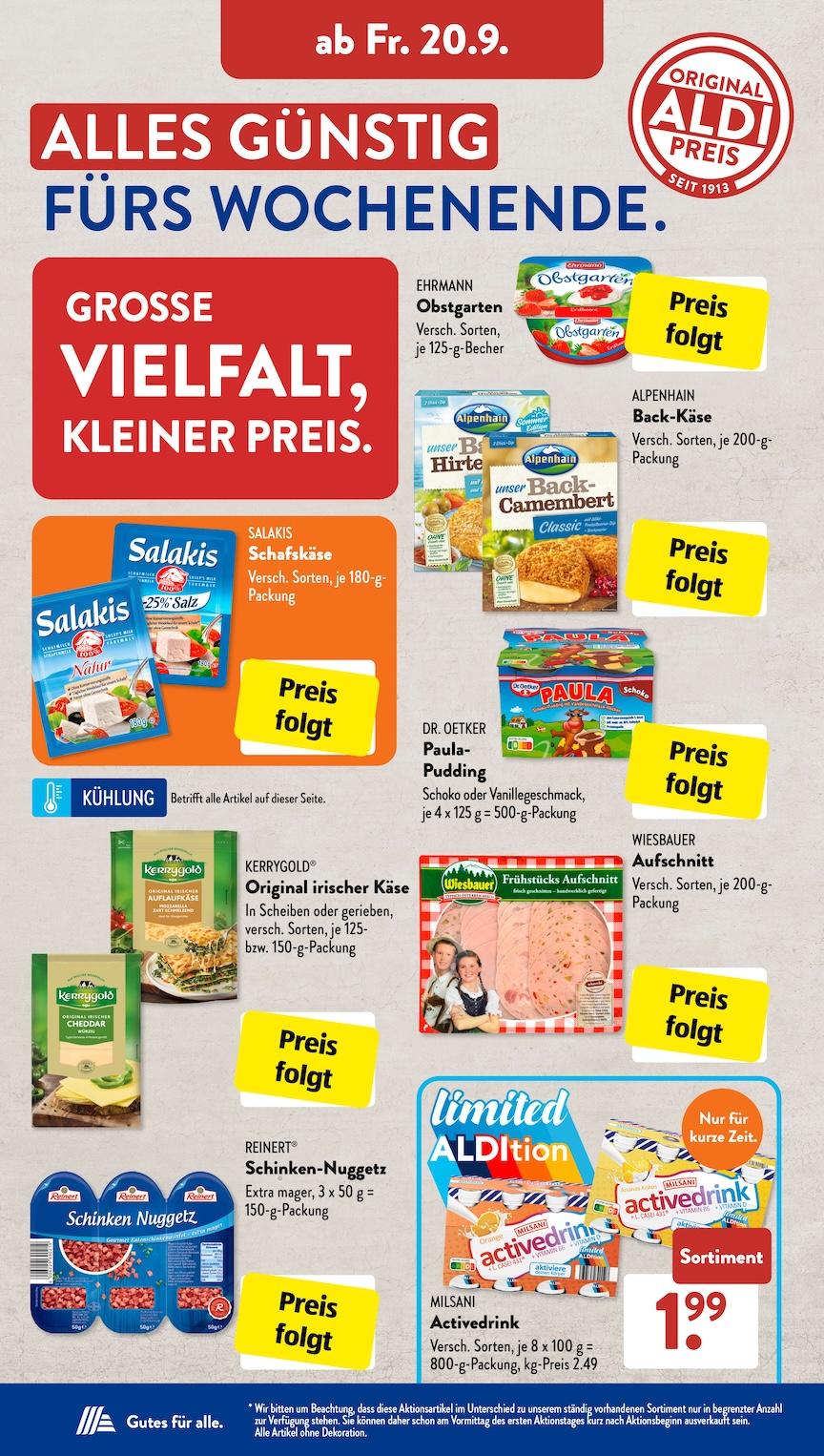 Aldi Aldi Süd Prospekt ab Montag Seite 17