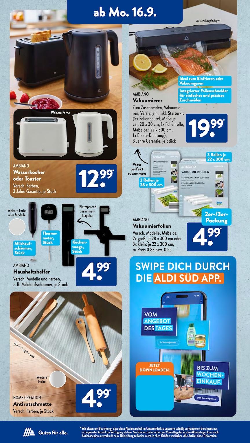 Aldi Aldi Süd Prospekt ab Montag Seite 2