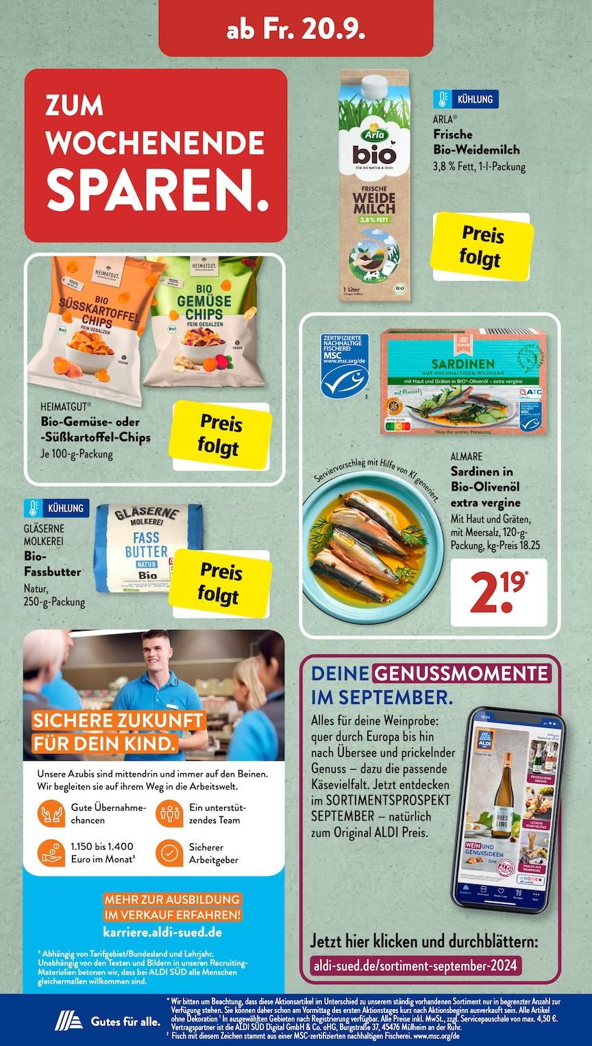 Aldi Aldi Süd Prospekt ab Montag Seite 22