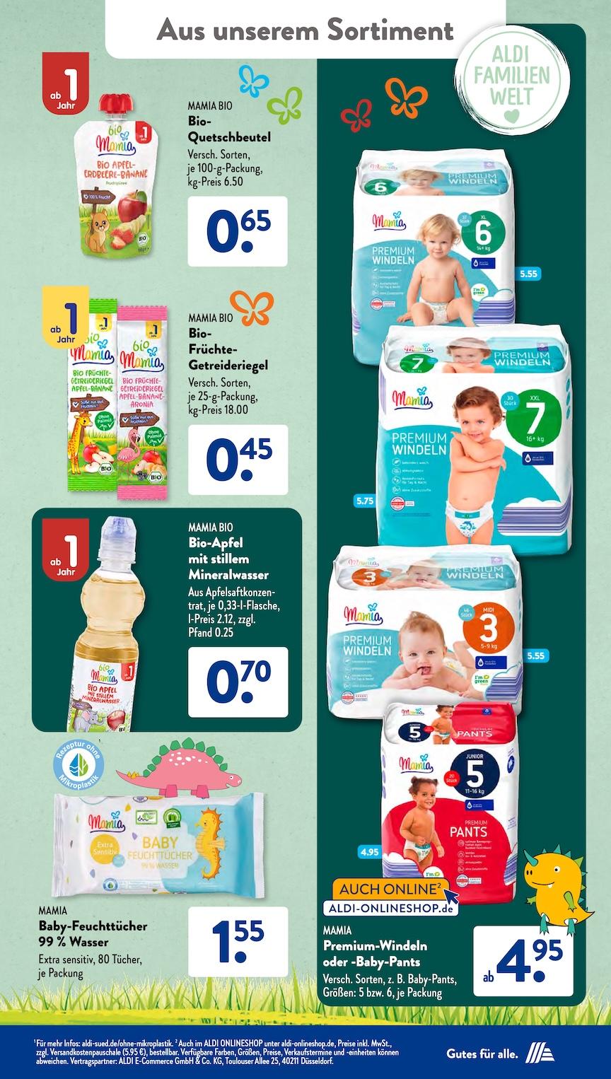 Aldi Aldi Süd Prospekt ab Montag Seite 25