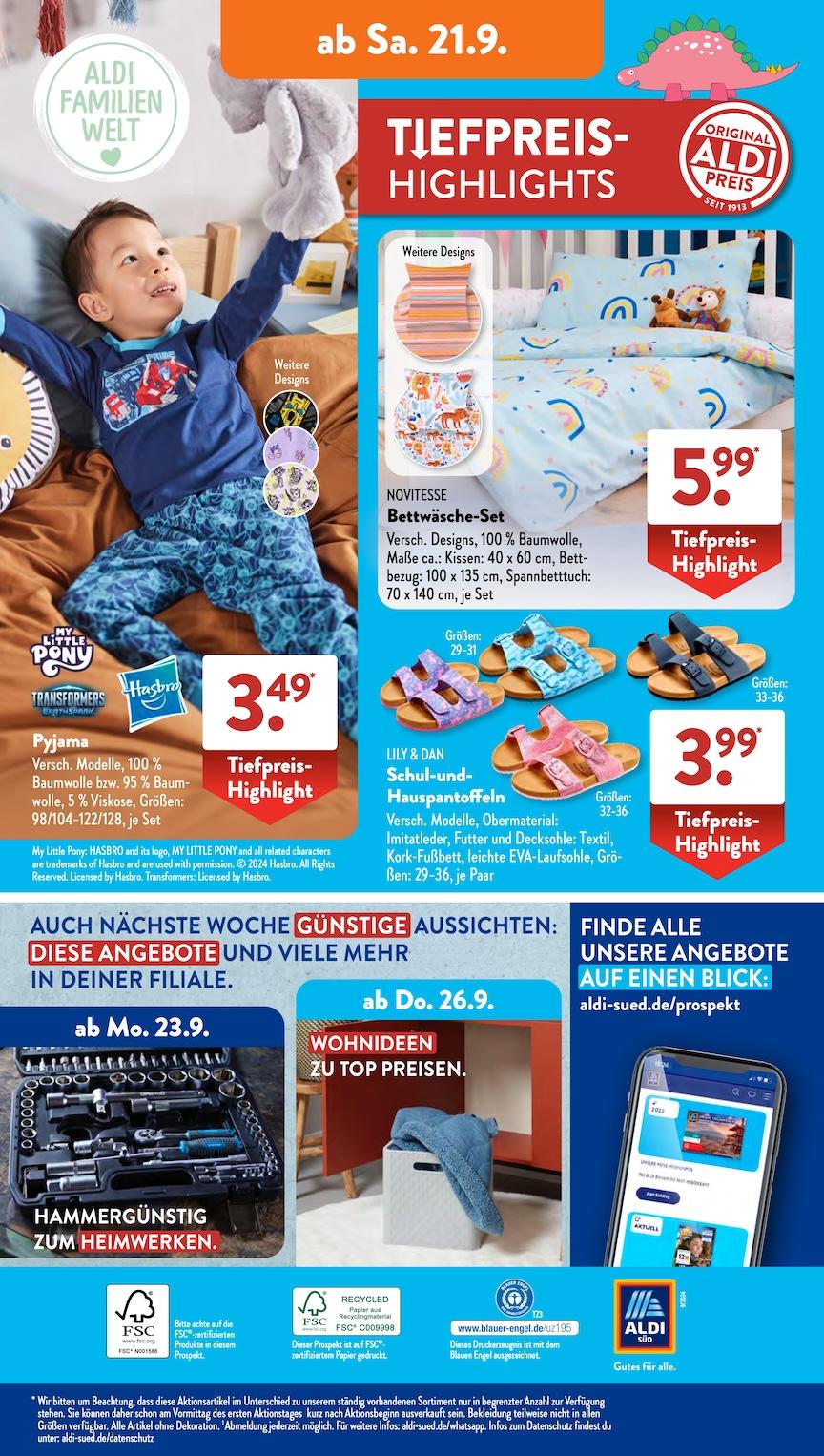Aldi Aldi Süd Prospekt ab Montag Seite 28