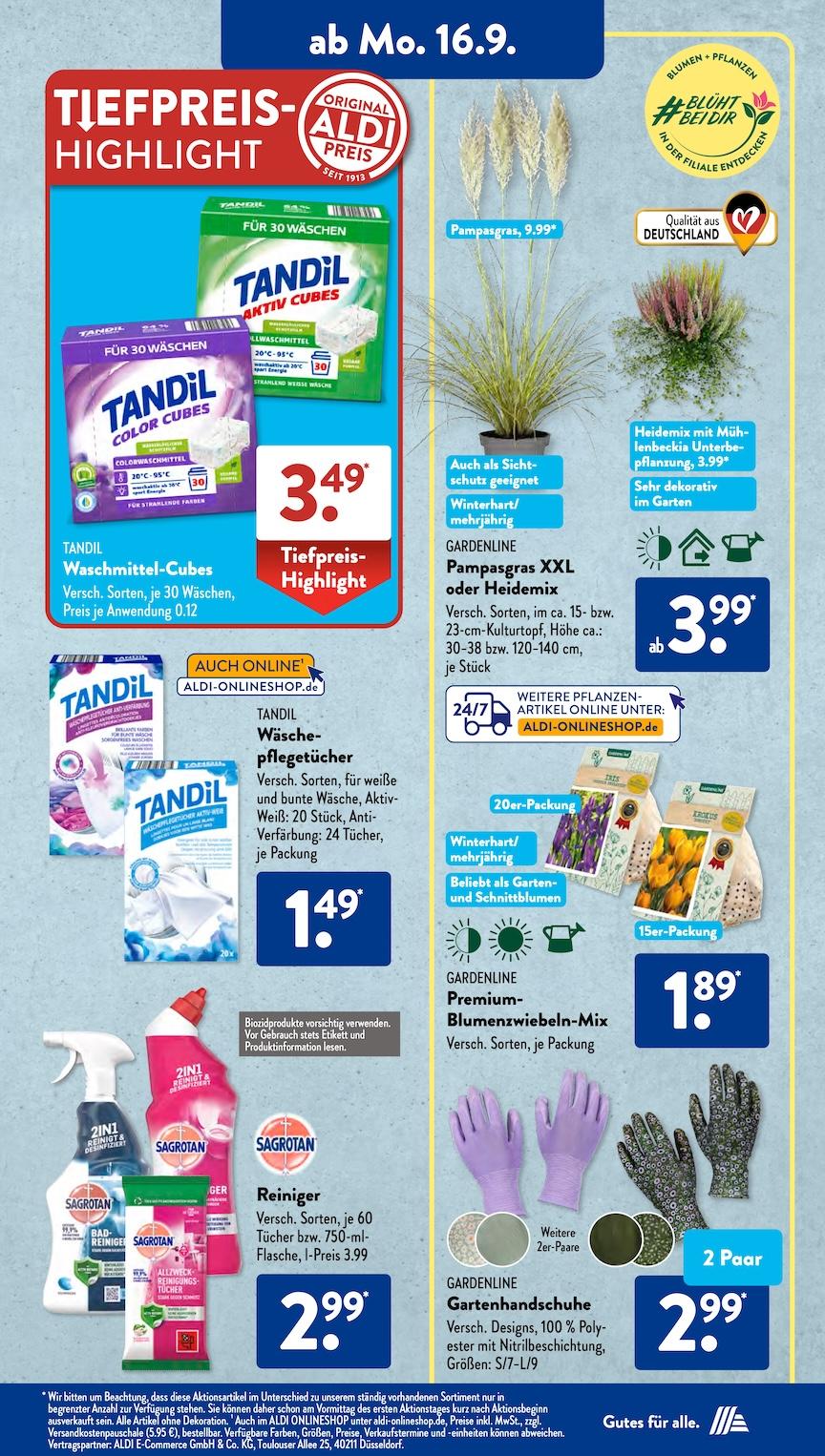 Aldi Aldi Süd Prospekt ab Montag Seite 3