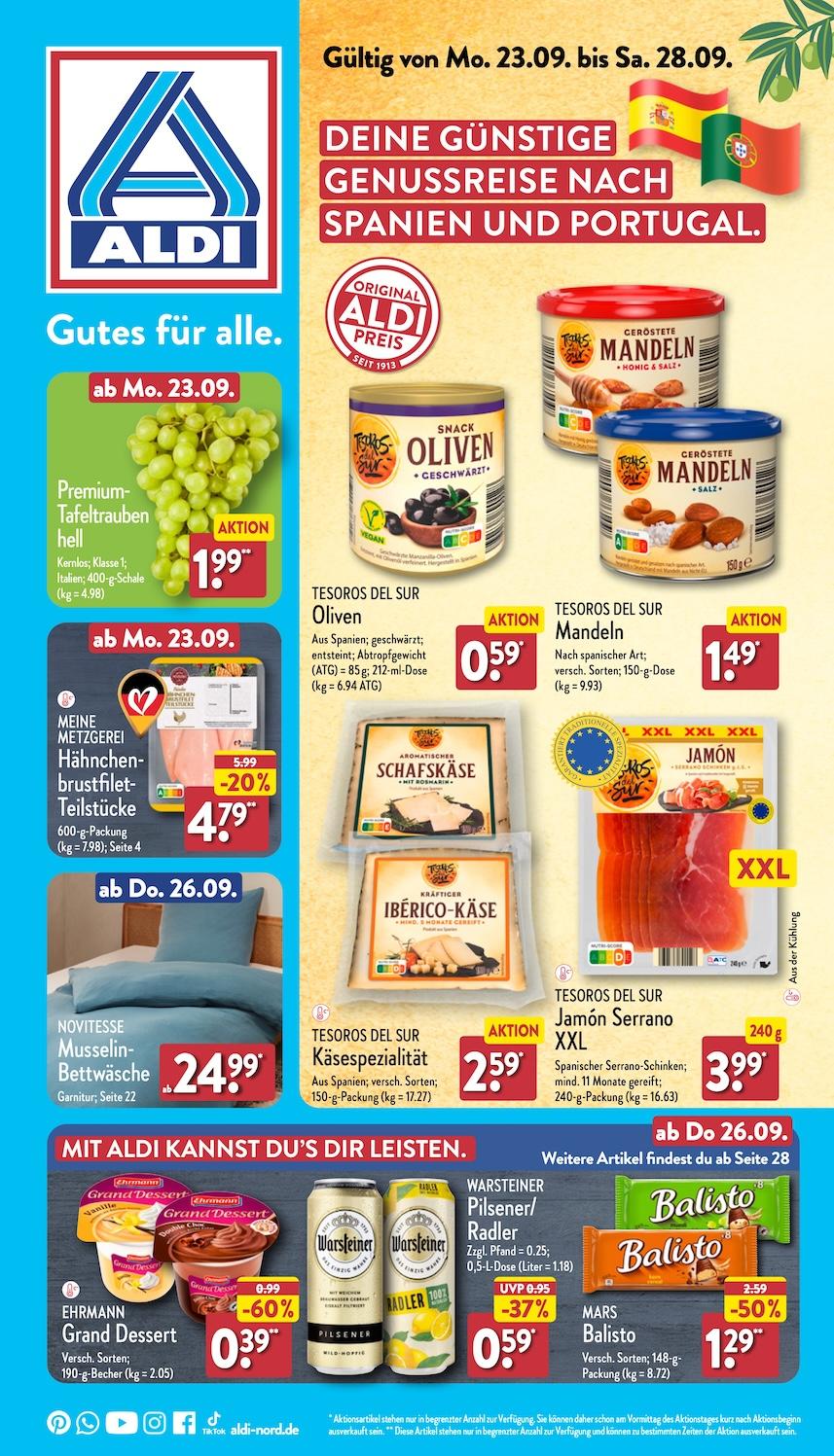 Aldi Aldi Nord Prospekt ab Montag Seite 1