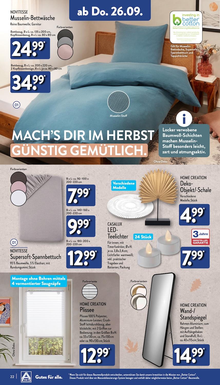Aldi Aldi Nord Prospekt ab Montag Seite 22