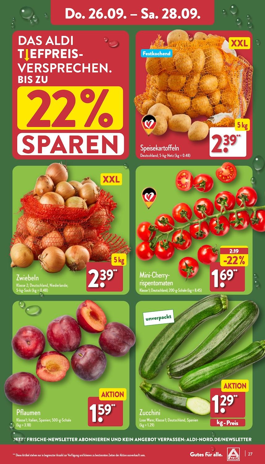 Aldi Aldi Nord Prospekt ab Montag Seite 27