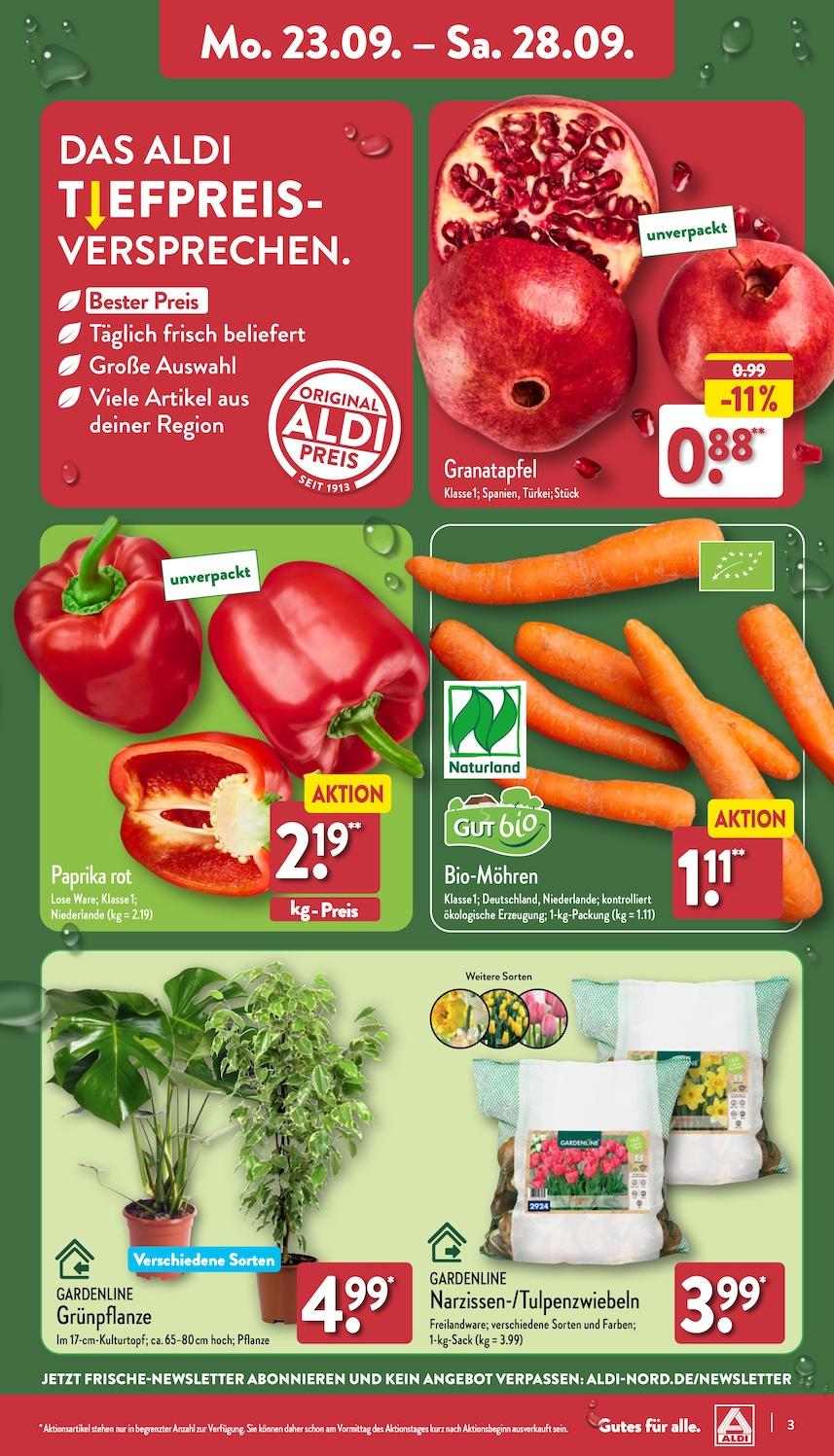 Aldi Aldi Nord Prospekt ab Montag Seite 3