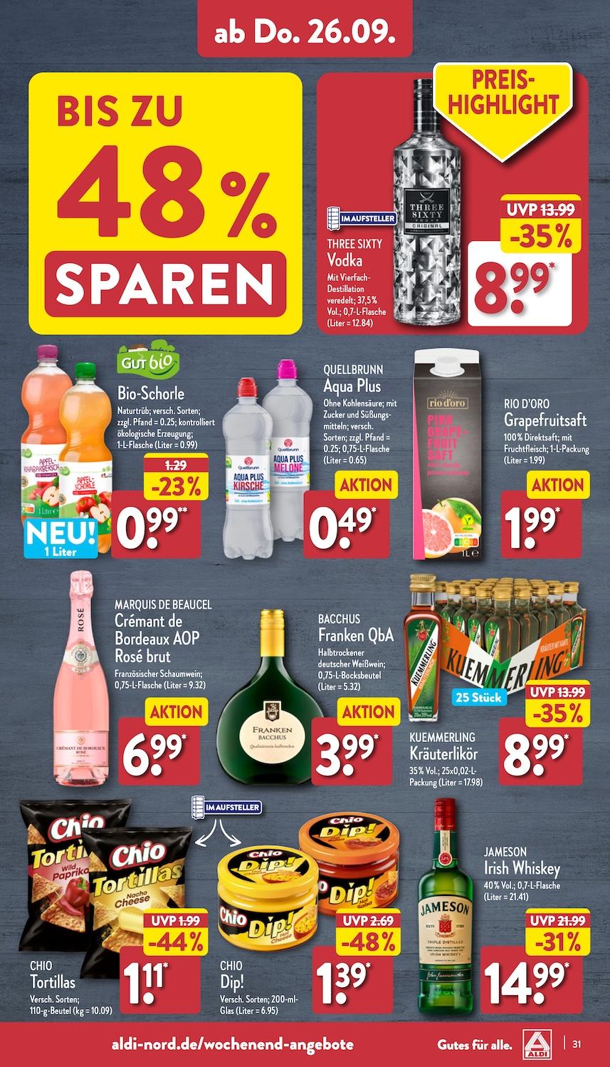 Aldi Aldi Nord Prospekt ab Montag Seite 31