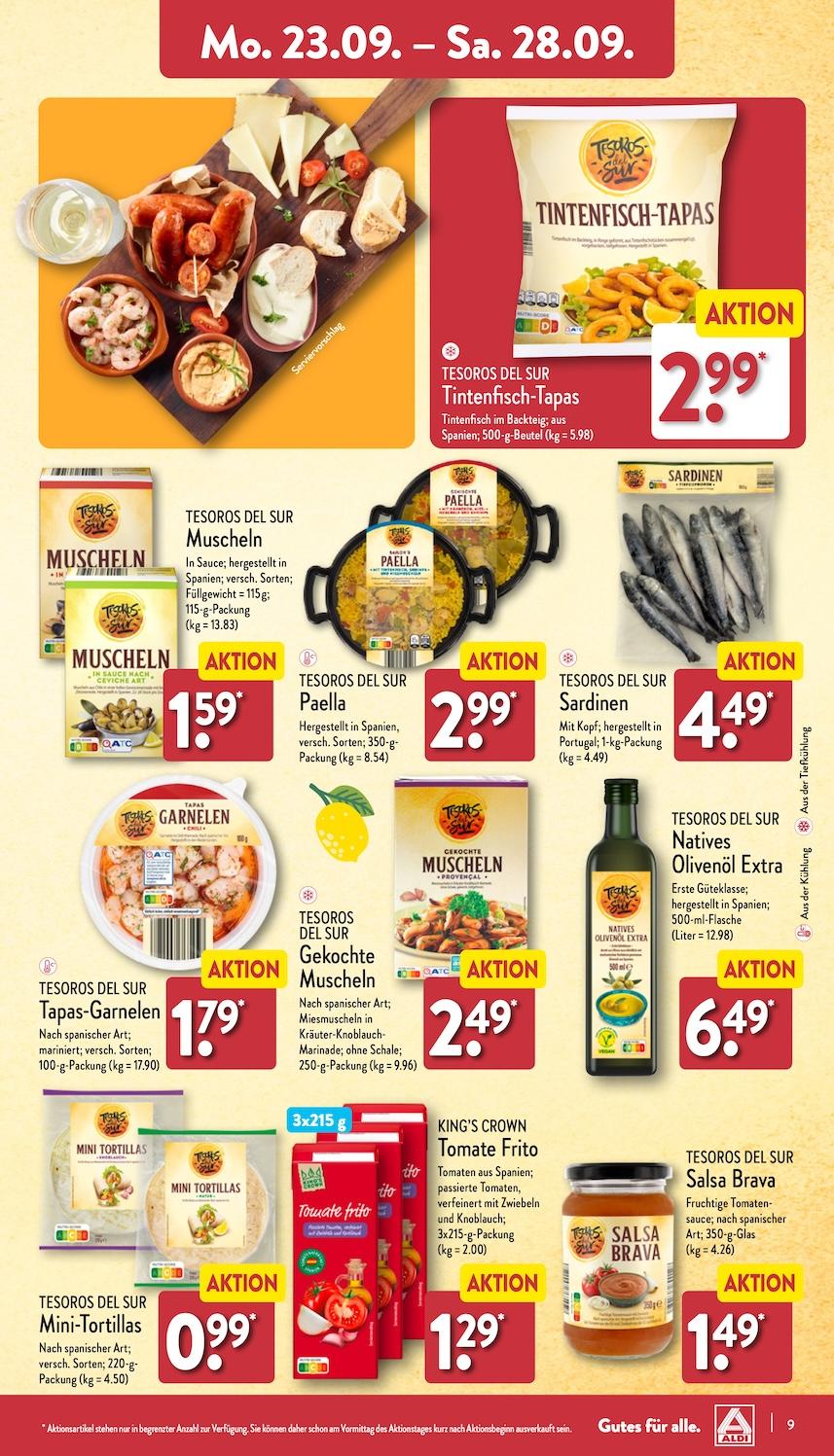 Aldi Aldi Nord Prospekt ab Montag Seite 9