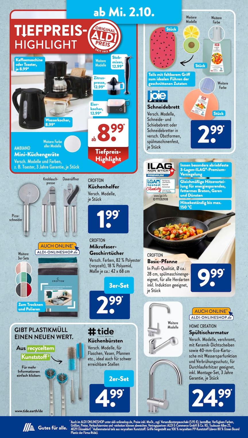 Aldi Aldi Süd Prospekt ab Montag Seite 10