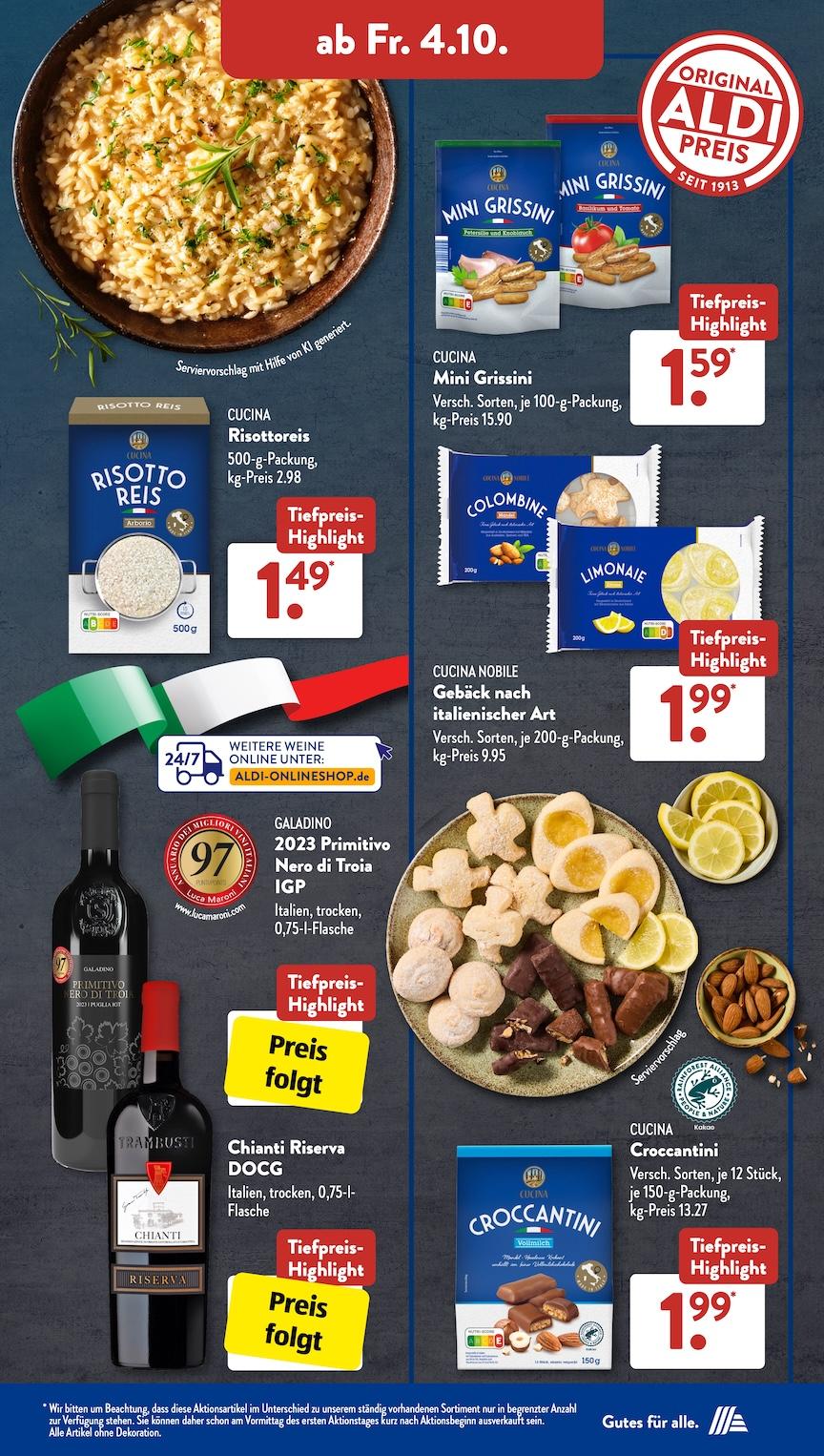 Aldi Aldi Süd Prospekt ab Montag Seite 20