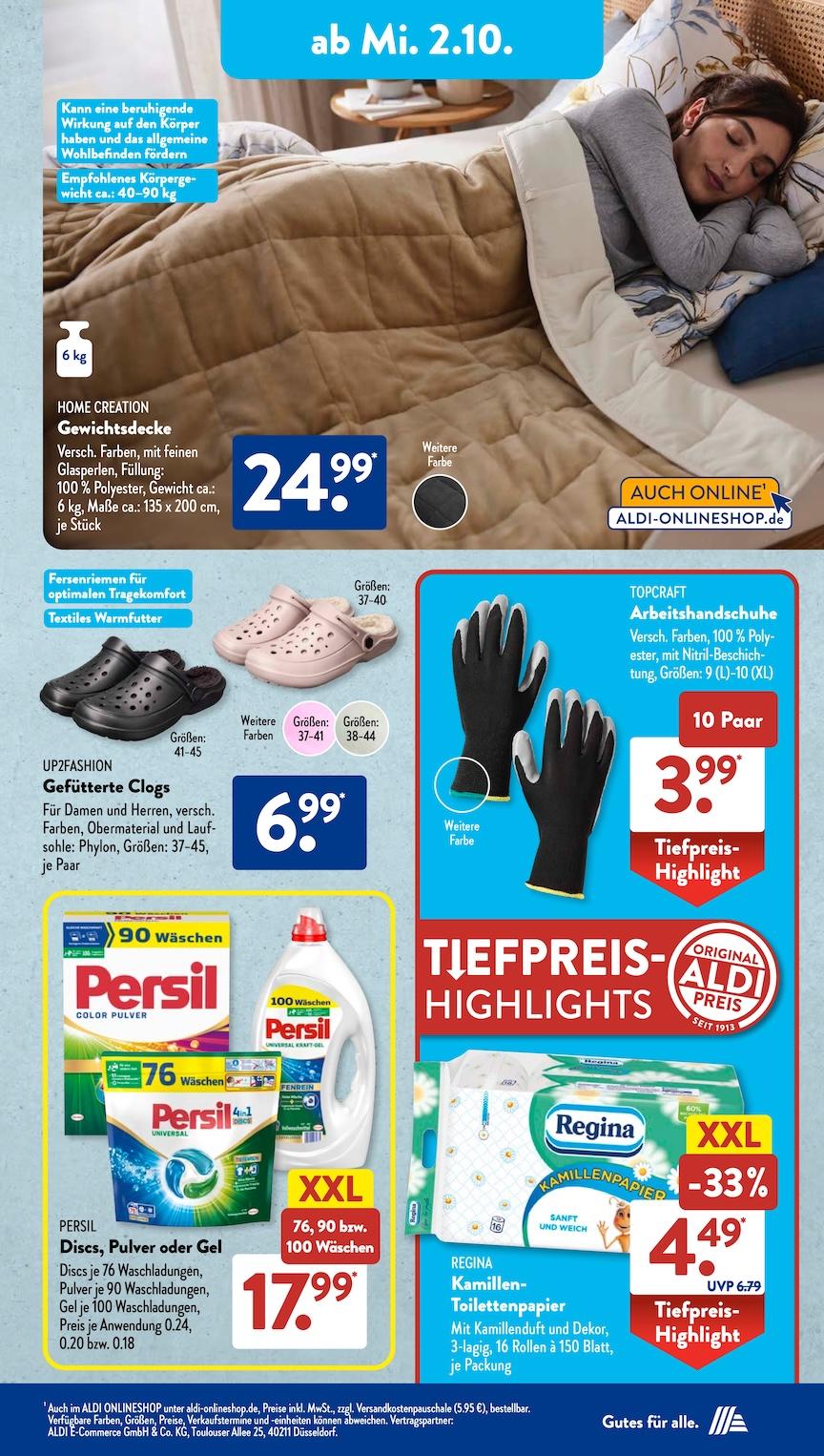 Aldi Aldi Süd Prospekt ab Montag Seite 9