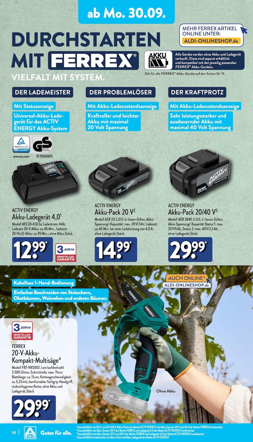 Aldi Aldi Nord Prospekt ab Montag Seite 14