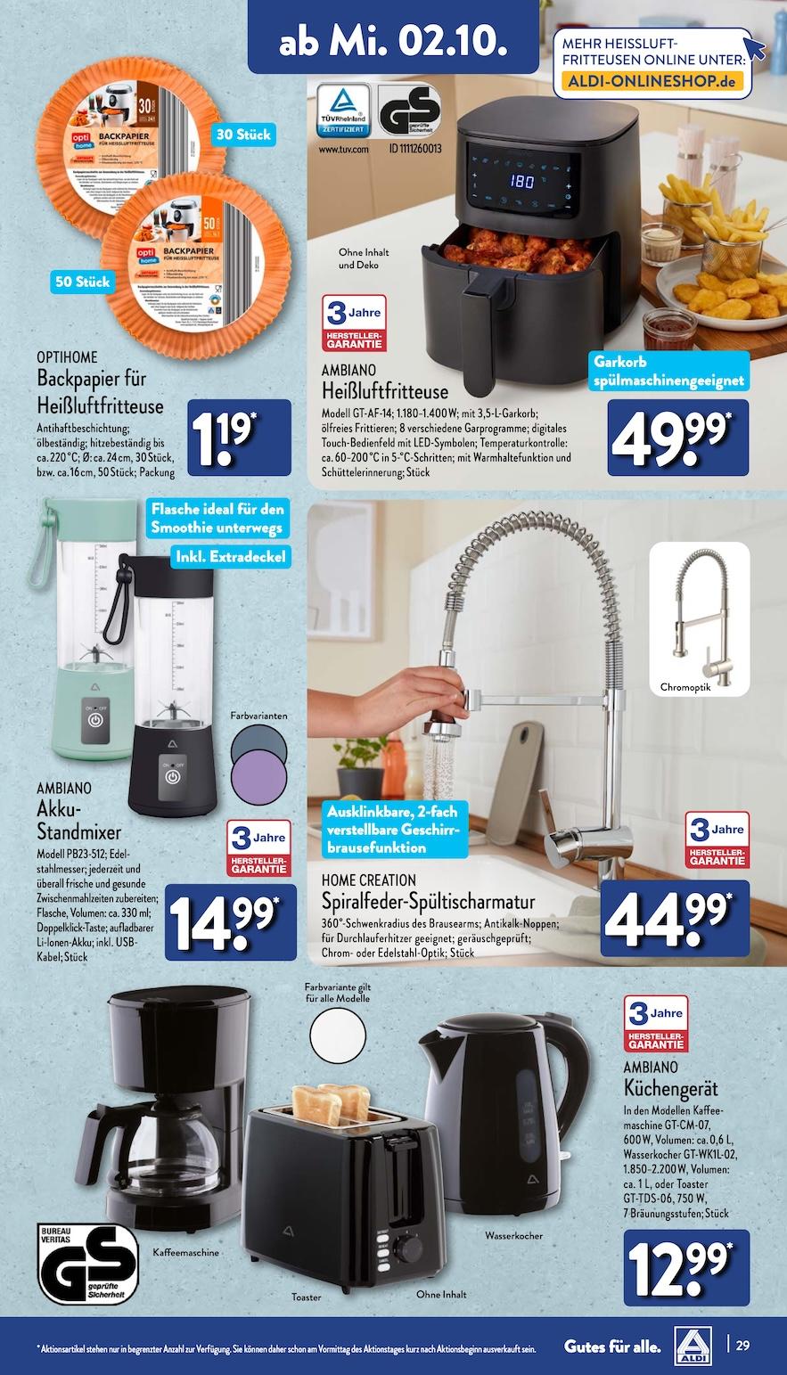 Aldi Aldi Nord Prospekt ab Montag Seite 29