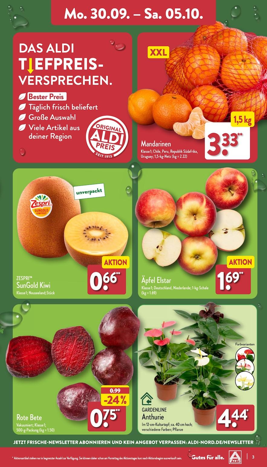 Aldi Aldi Nord Prospekt ab Montag Seite 3