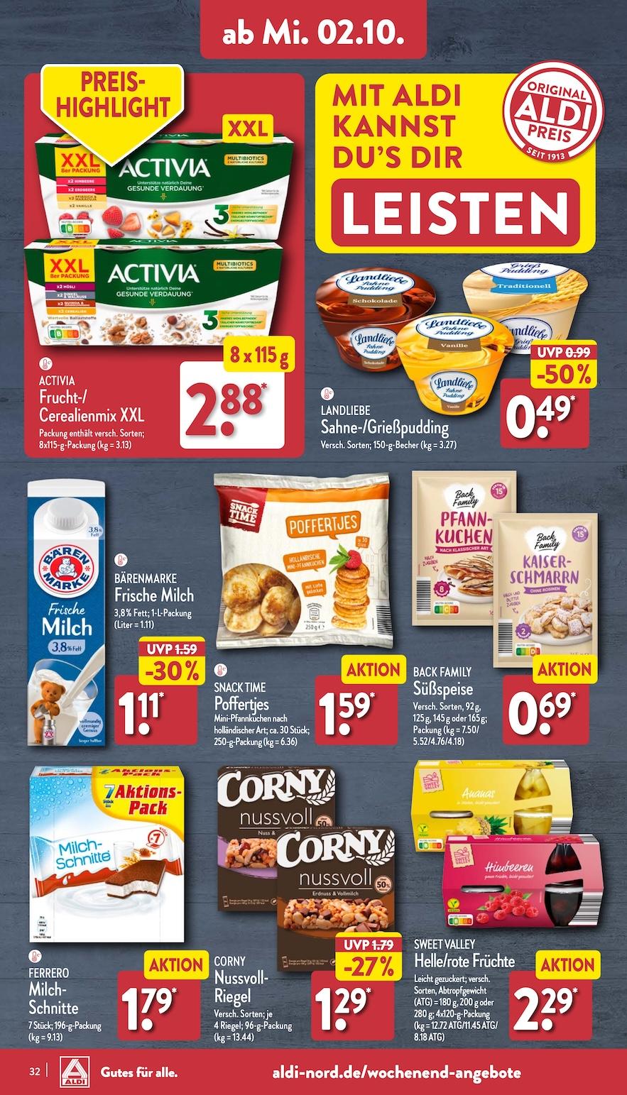 Aldi Aldi Nord Prospekt ab Montag Seite 32