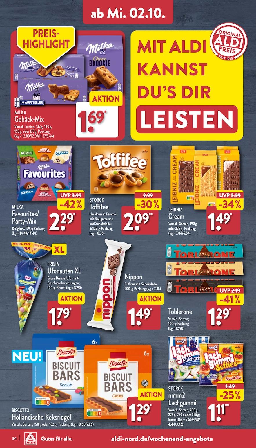 Aldi Aldi Nord Prospekt ab Montag Seite 34