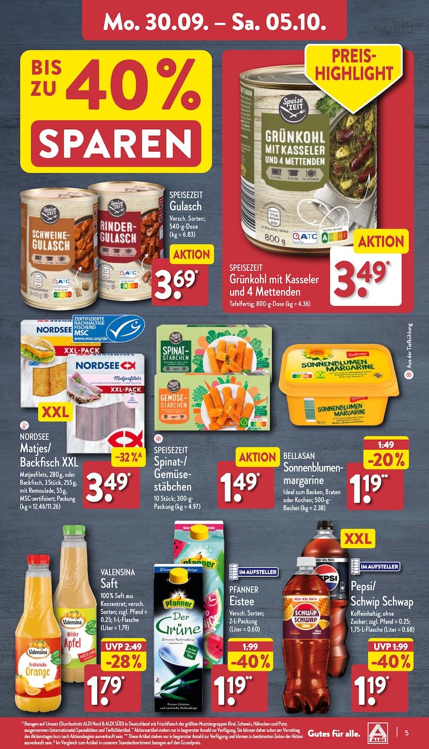 Aldi Aldi Nord Prospekt ab Montag Seite 5