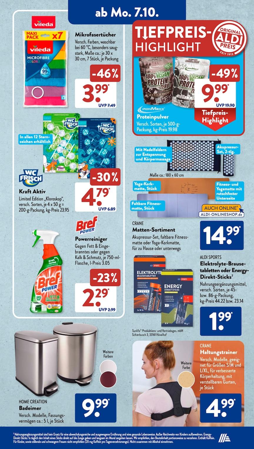 Aldi Aldi Süd Prospekt ab Montag Seite 3