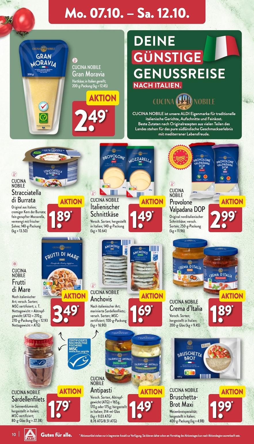 Aldi Aldi Nord Prospekt ab Montag Seite 10