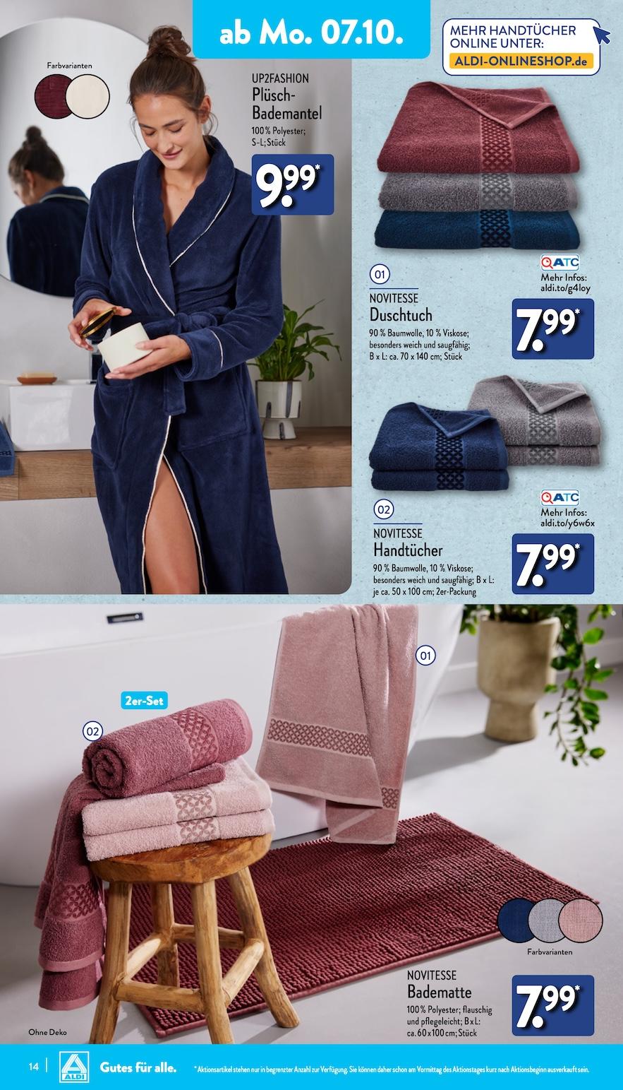 Aldi Aldi Nord Prospekt ab Montag Seite 14