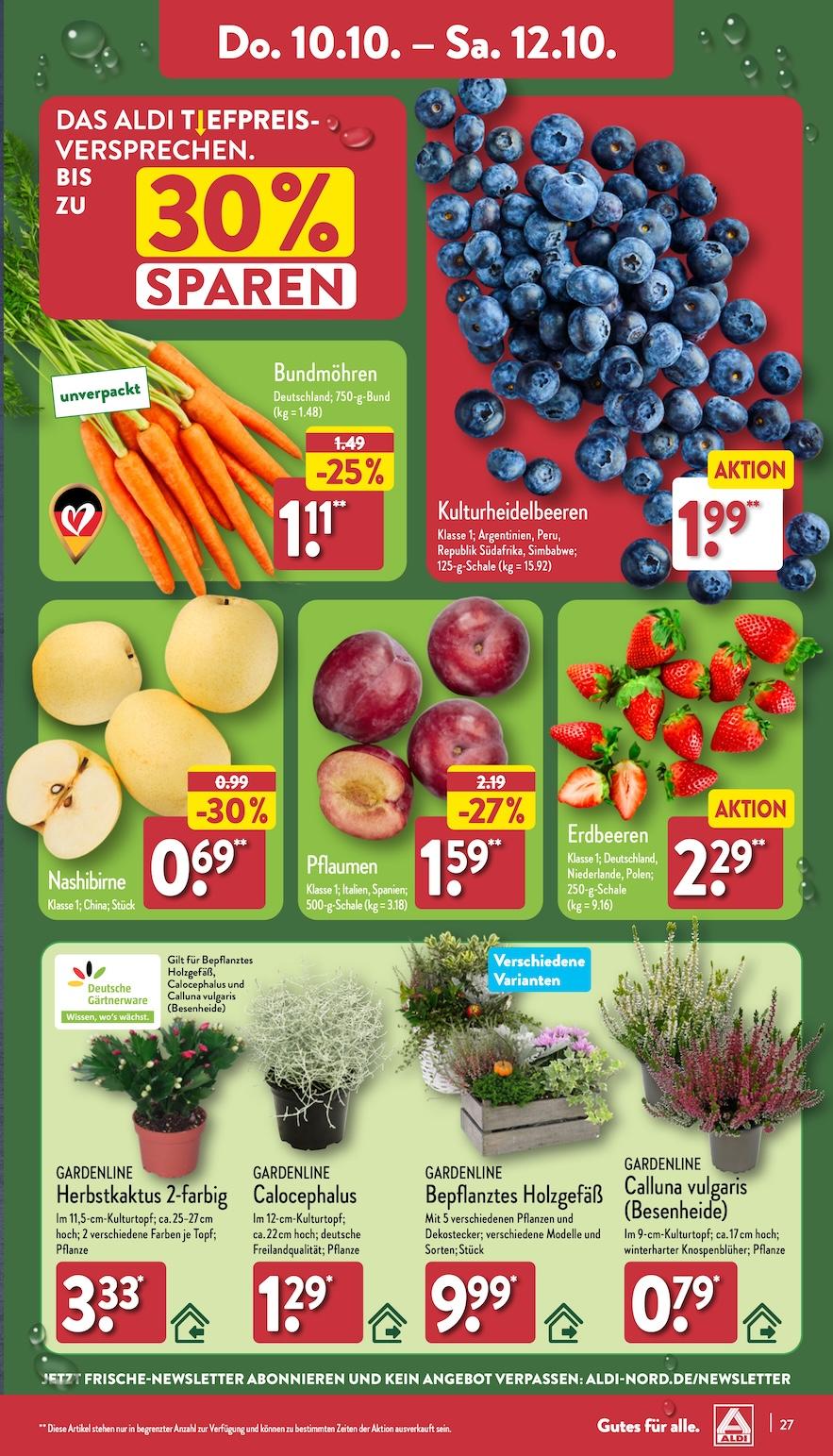 Aldi Aldi Nord Prospekt ab Montag Seite 27