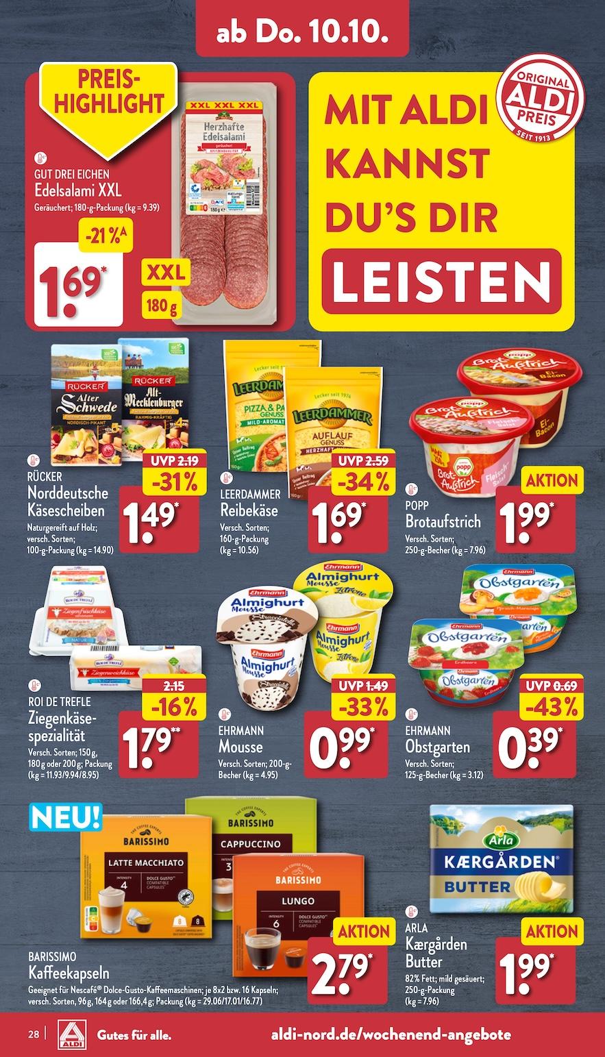 Aldi Aldi Nord Prospekt ab Montag Seite 28
