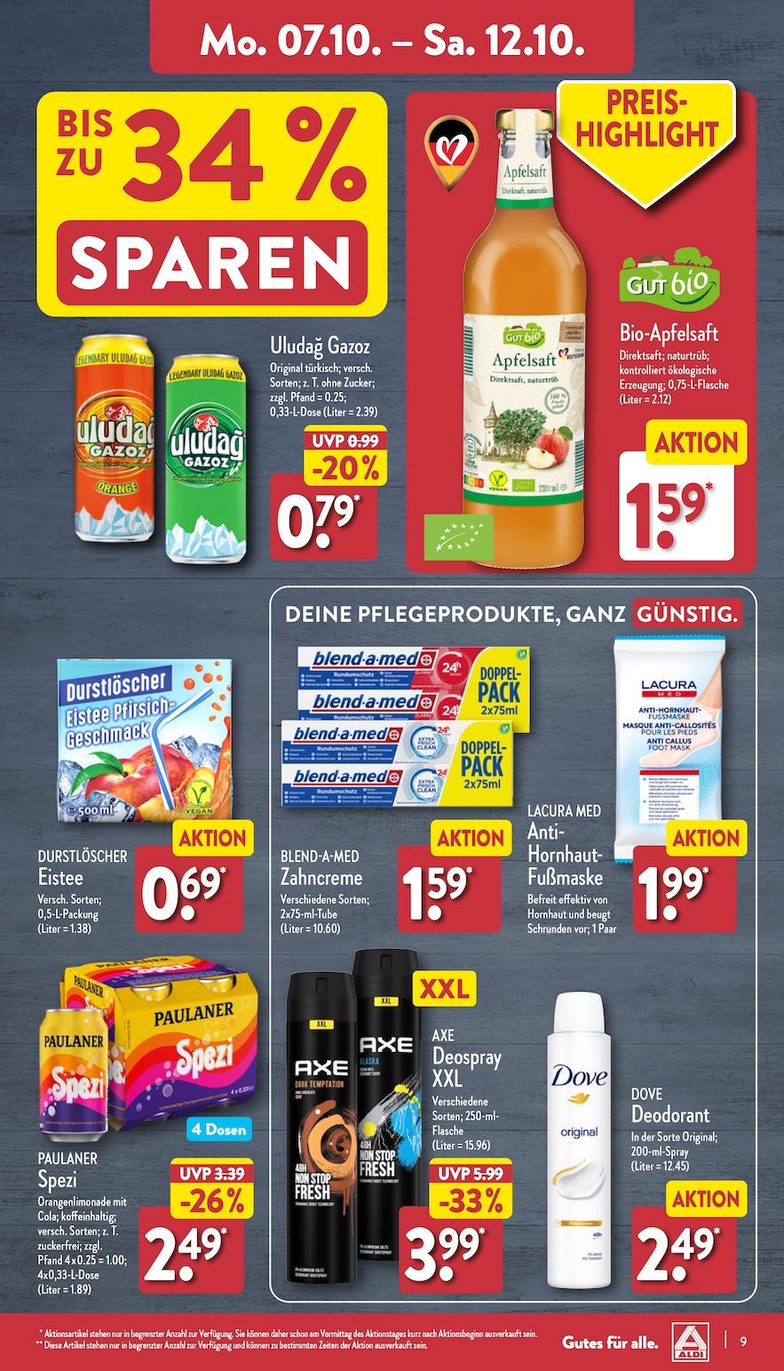 Aldi Aldi Nord Prospekt ab Montag Seite 9