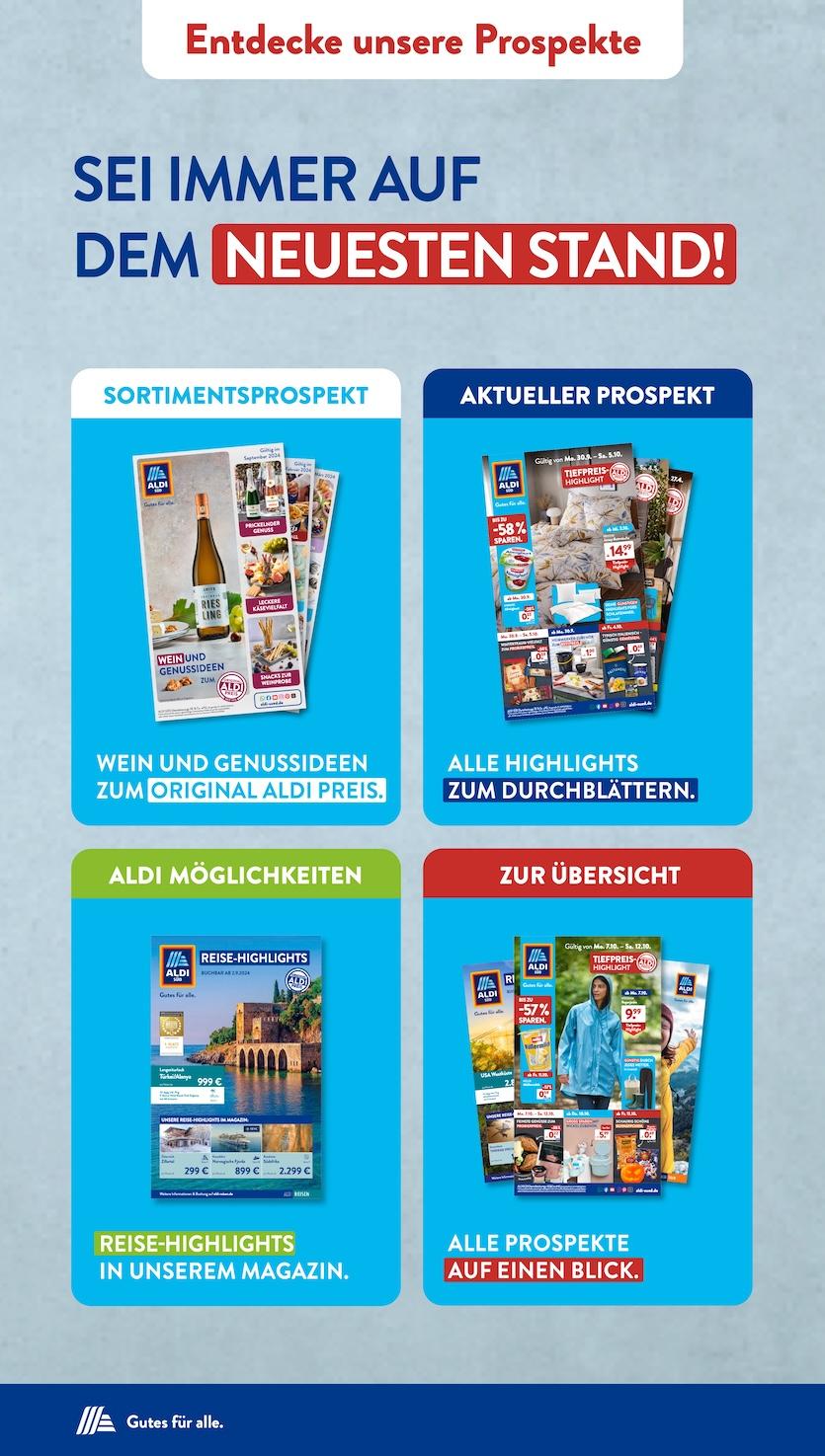 Aldi Aldi Süd Prospekt ab Montag Seite 40
