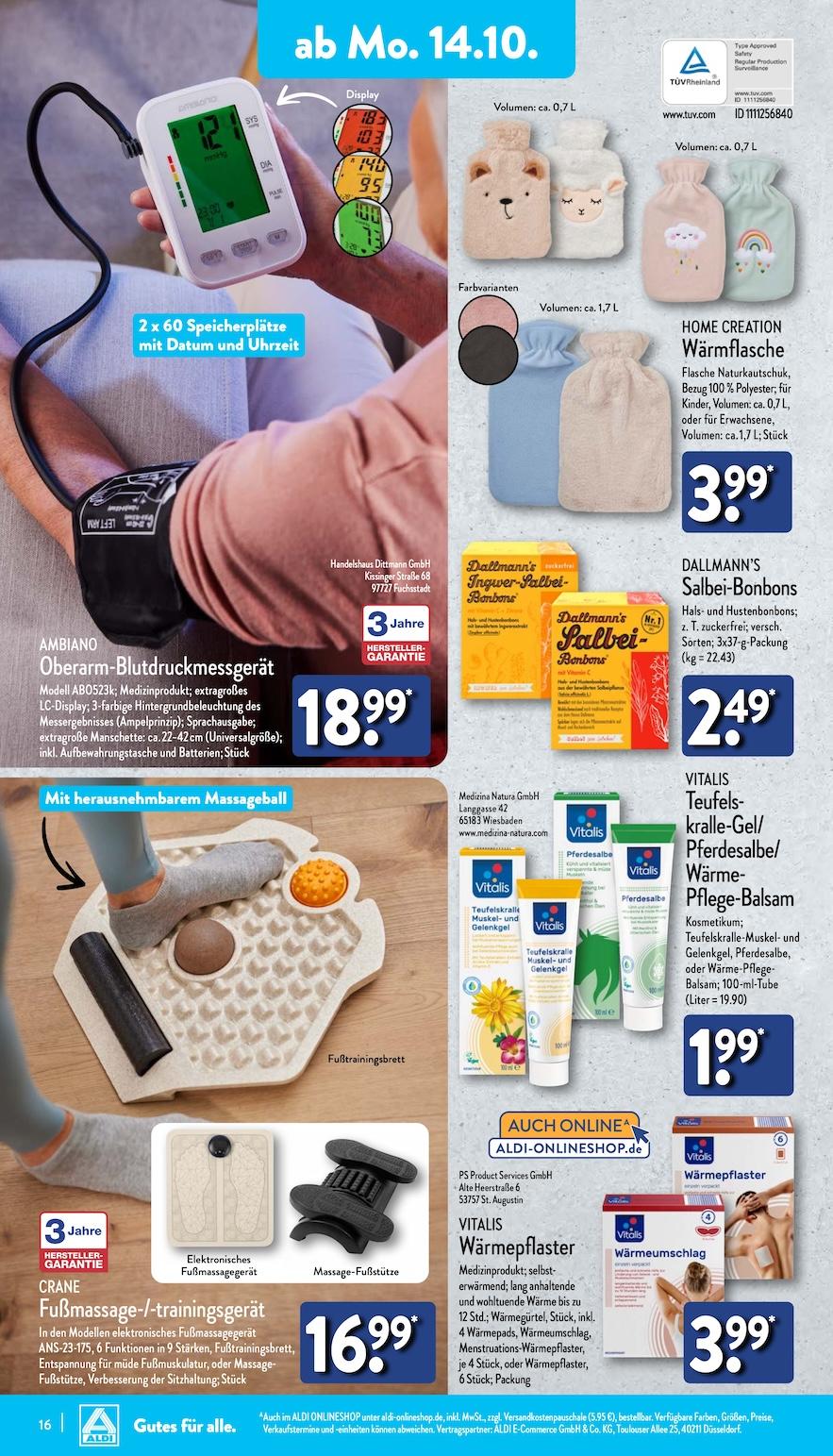 Aldi Aldi Nord Prospekt ab Montag Seite 16