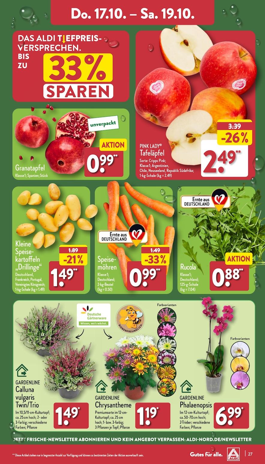 Aldi Aldi Nord Prospekt ab Montag Seite 27
