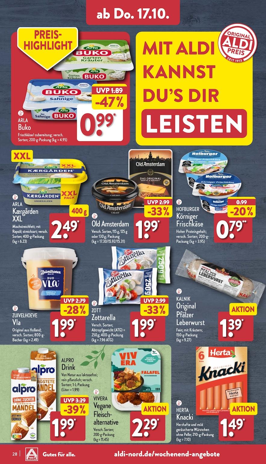 Aldi Aldi Nord Prospekt ab Montag Seite 28