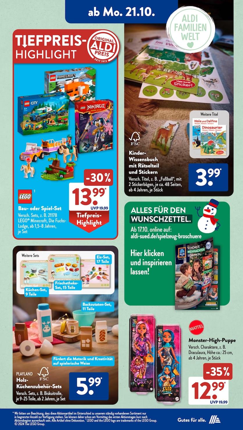 Aldi Aldi Süd Prospekt ab Montag Seite 3