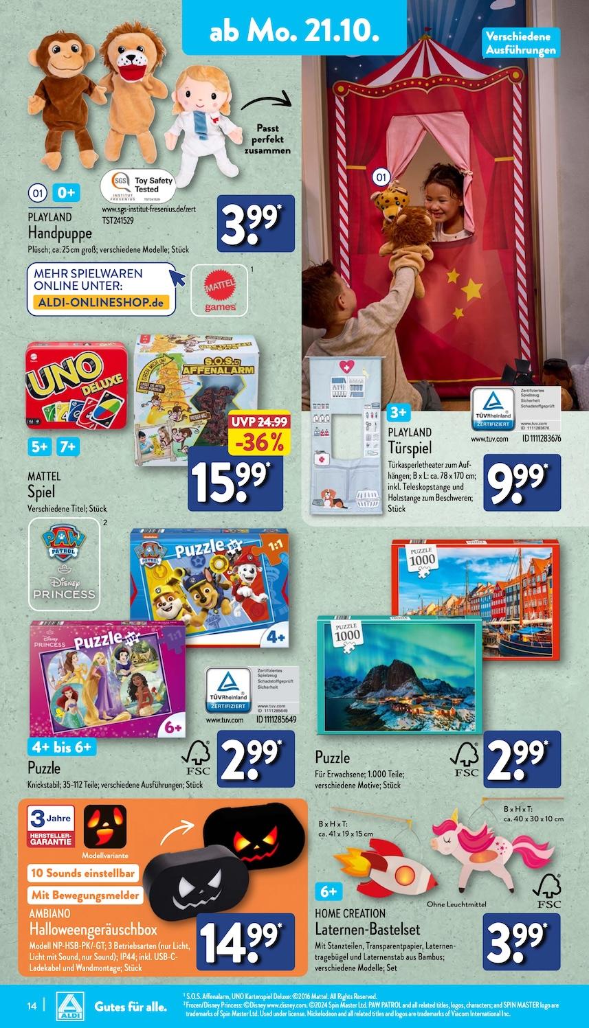 Aldi Aldi Nord Prospekt ab Montag Seite 14