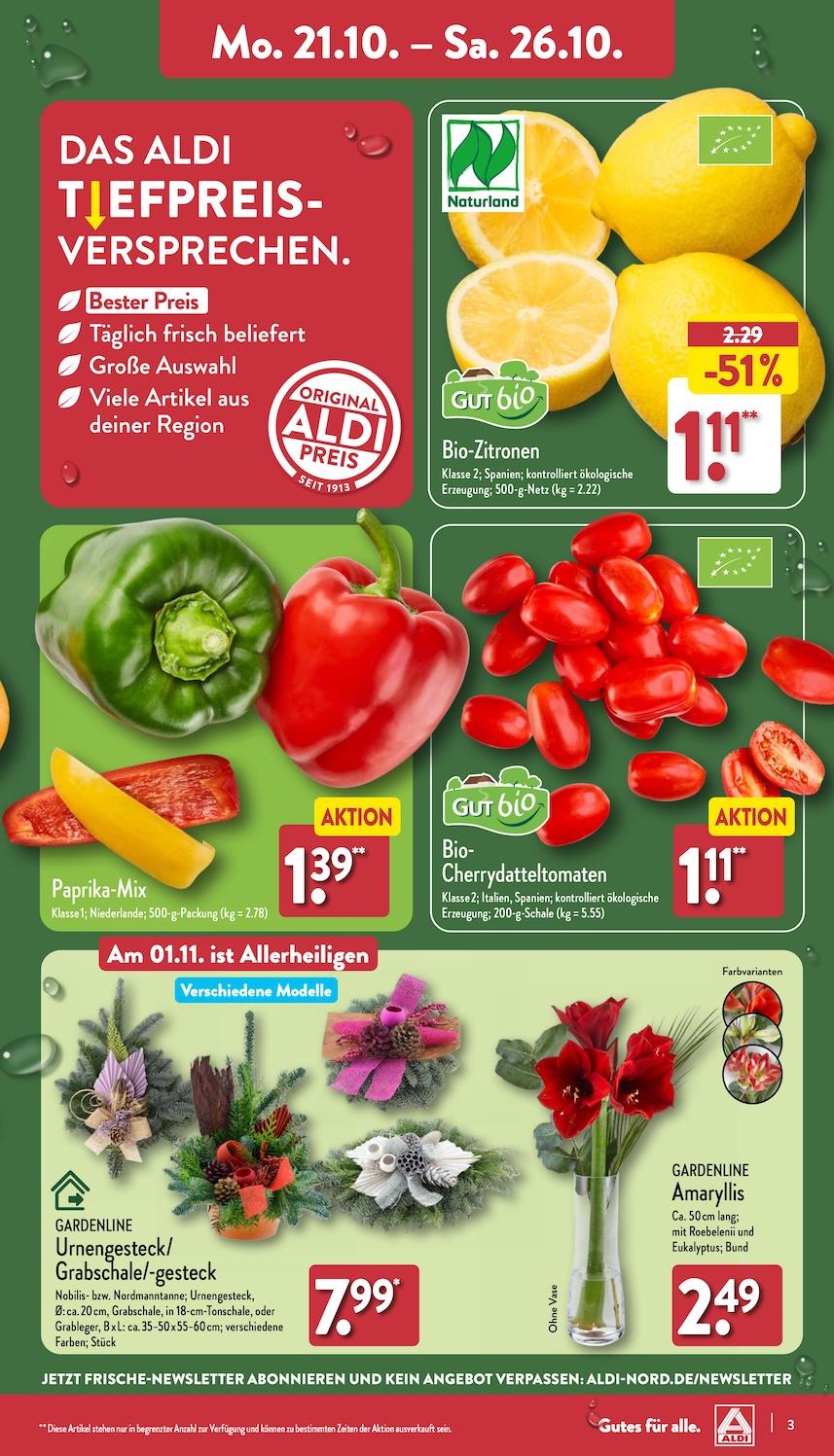 Aldi Aldi Nord Prospekt ab Montag Seite 3