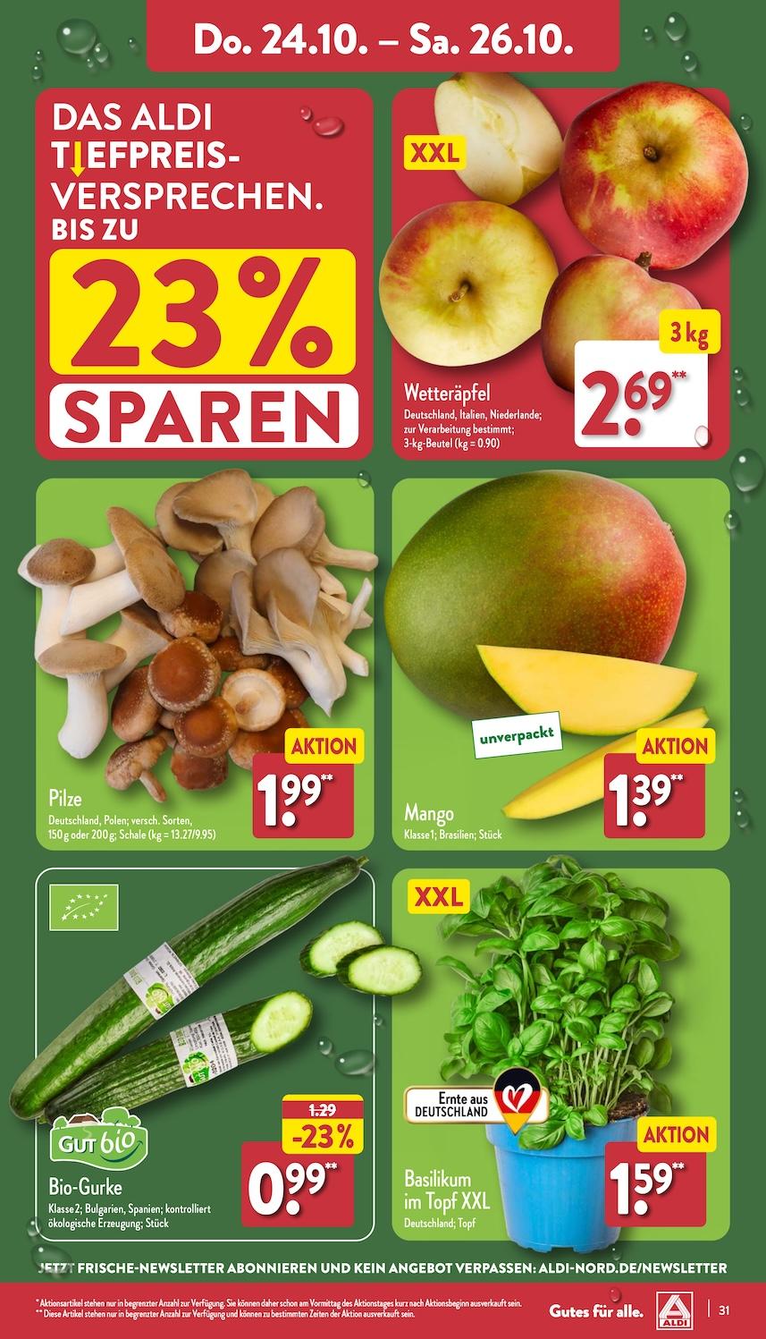 Aldi Aldi Nord Prospekt ab Montag Seite 31