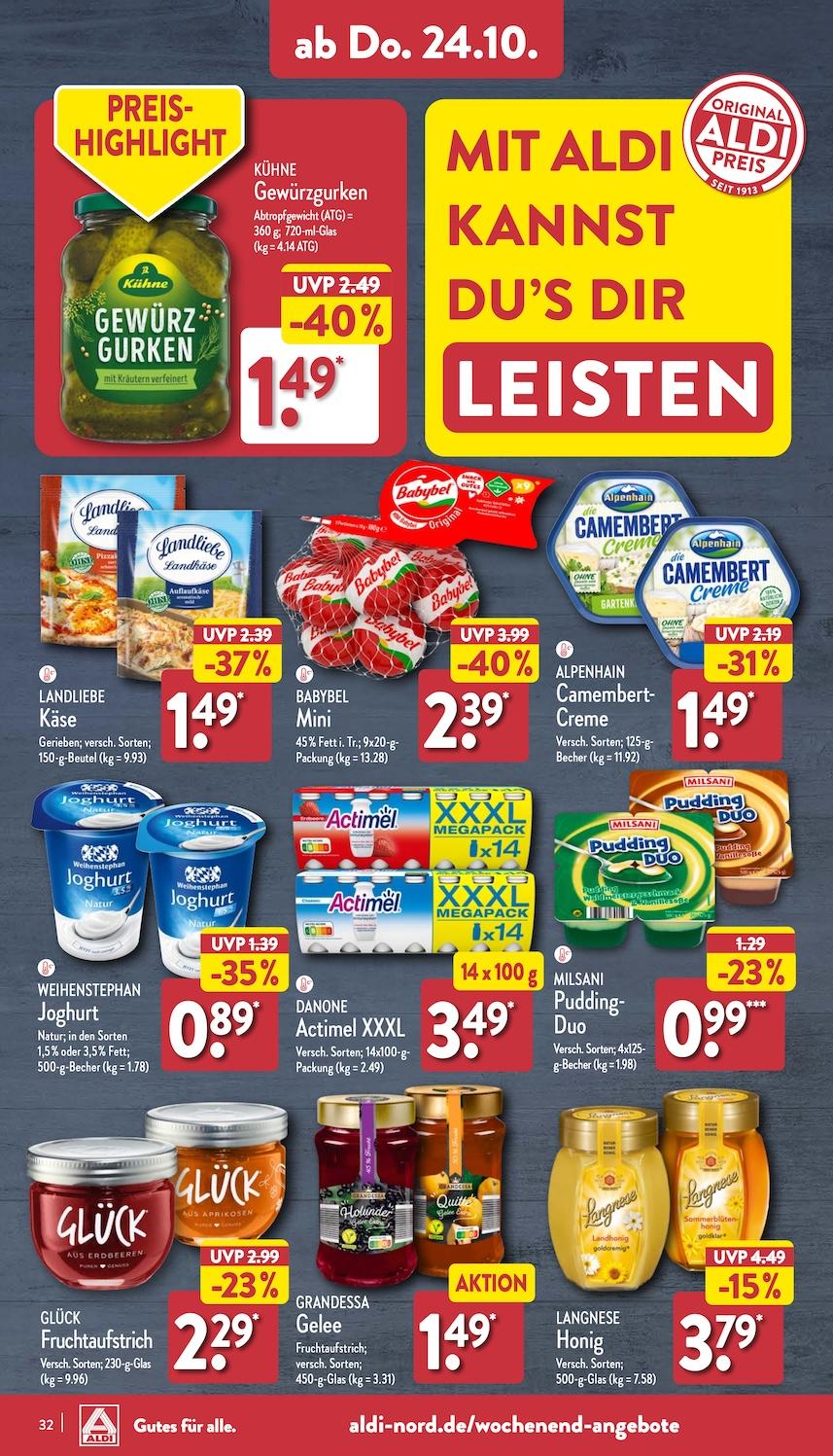 Aldi Aldi Nord Prospekt ab Montag Seite 32