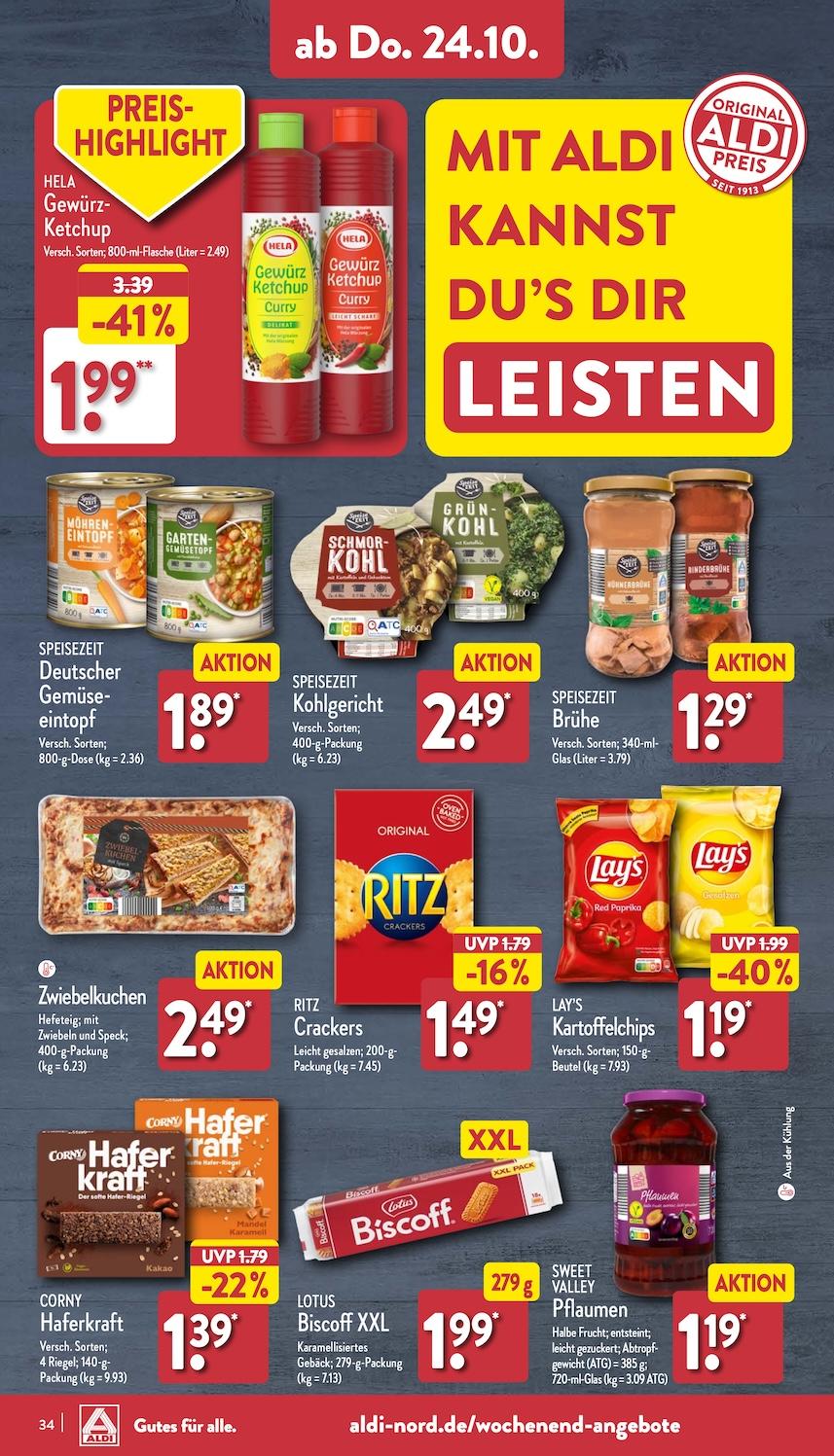Aldi Aldi Nord Prospekt ab Montag Seite 34