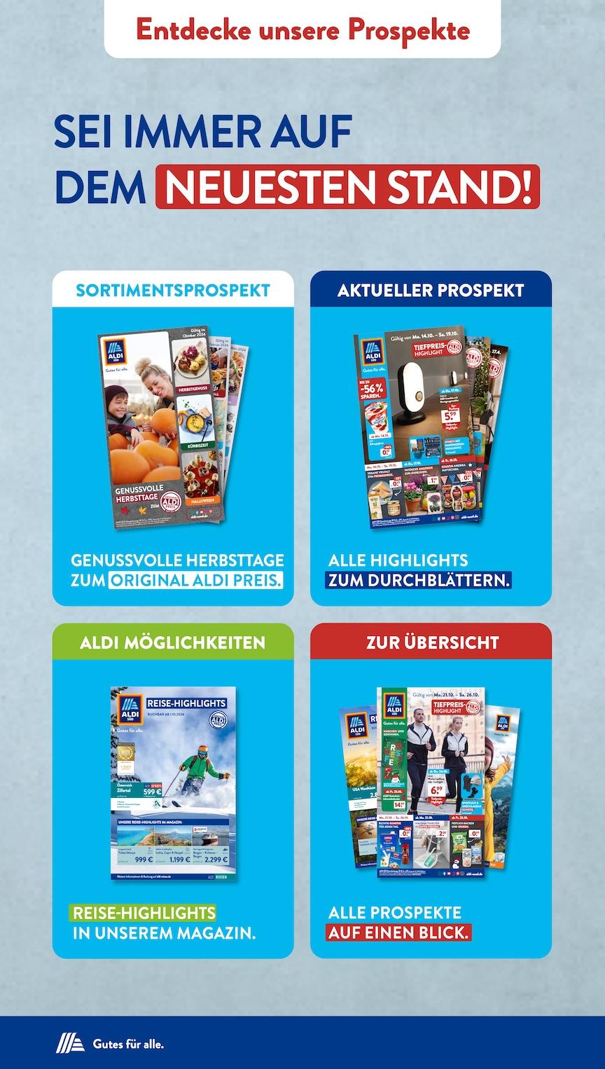 Aldi Aldi Süd Prospekt ab Montag Seite 39
