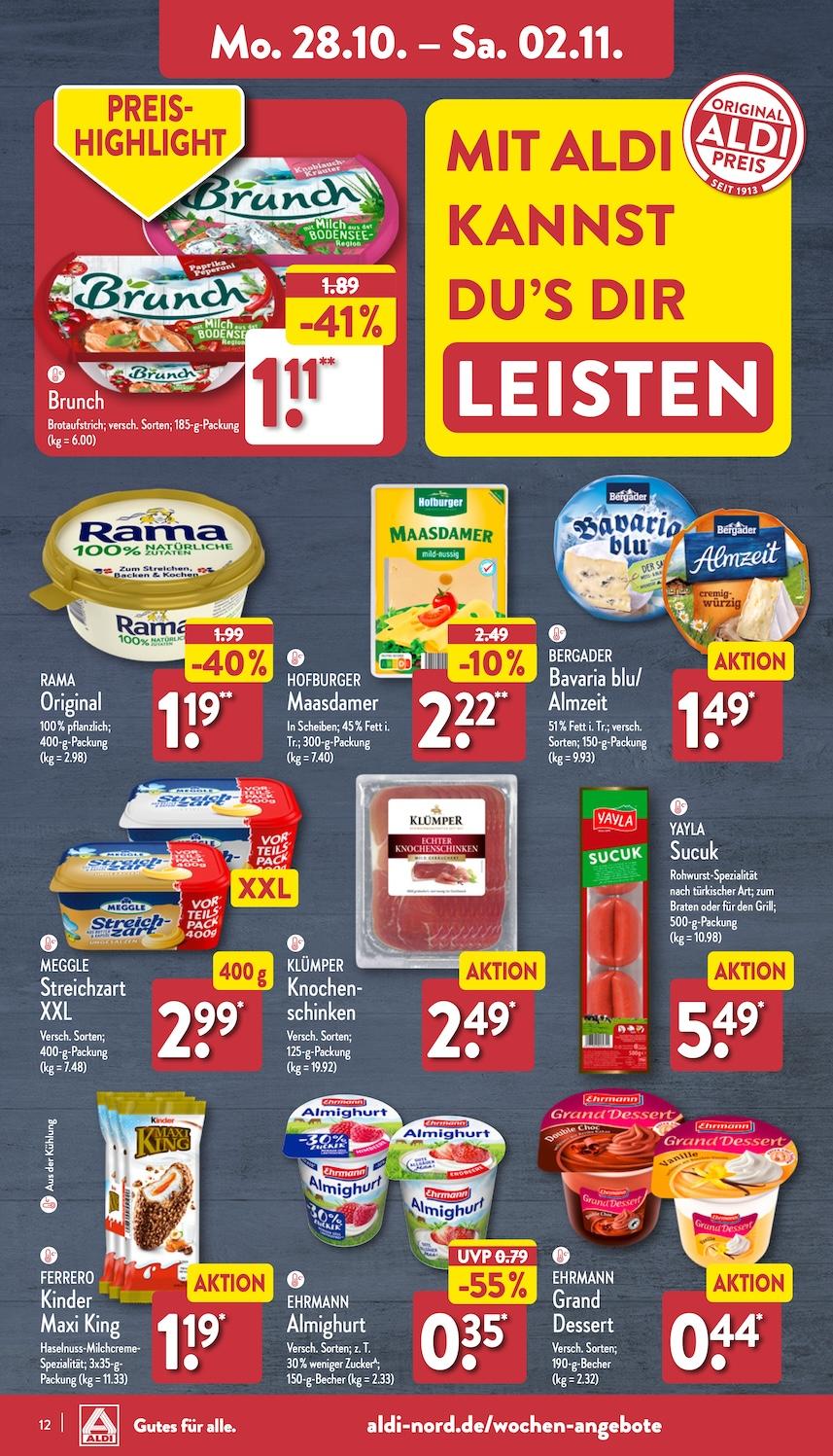 Aldi Aldi Nord Prospekt ab Montag Seite 12