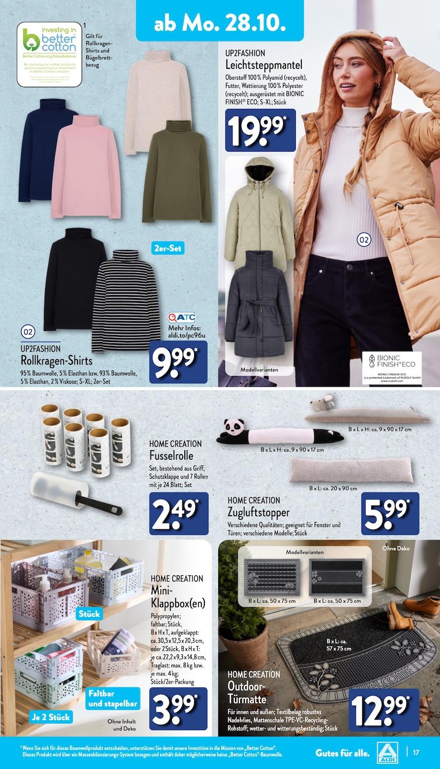 Aldi Aldi Nord Prospekt ab Montag Seite 17