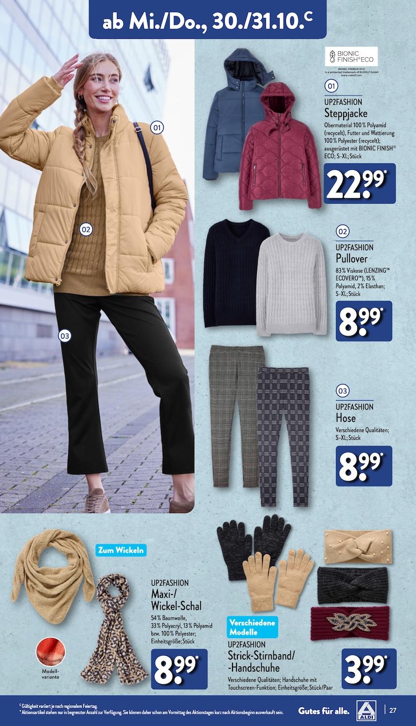 Aldi Aldi Nord Prospekt ab Montag Seite 27